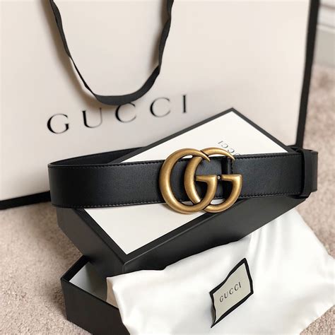 gucci marmont belt unboxing|Gucci Marmont belt black women.